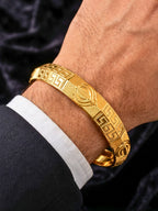 The Sovereign – Premium Gold-Finish Kada