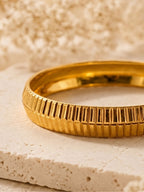 The Groove – Premium Gold-Finish Kada