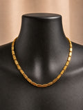 The Facet – Premium Gold-Finish Chain