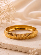 The Groove – Premium Gold-Finish Kada