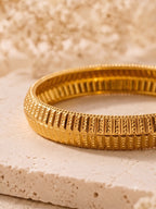 The Groove – Premium Gold-Finish Kada