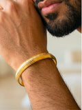 The Ivory – Premium Gold-Finish Kada