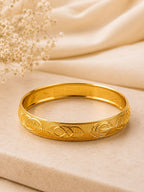 The Flourish – Premium Gold-Finish Kada