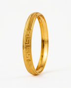 The Signature – Premium Gold-Finish Kada